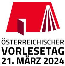Logo des Österreichischen Vorlesetags 21. März 2024