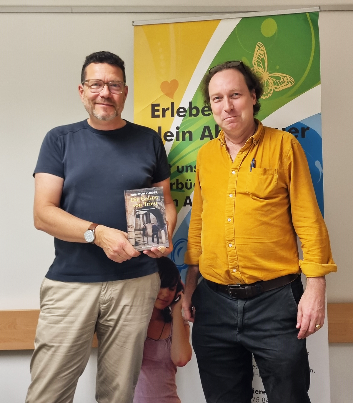 Lesung - Christian Klinger in der Hörbücherei