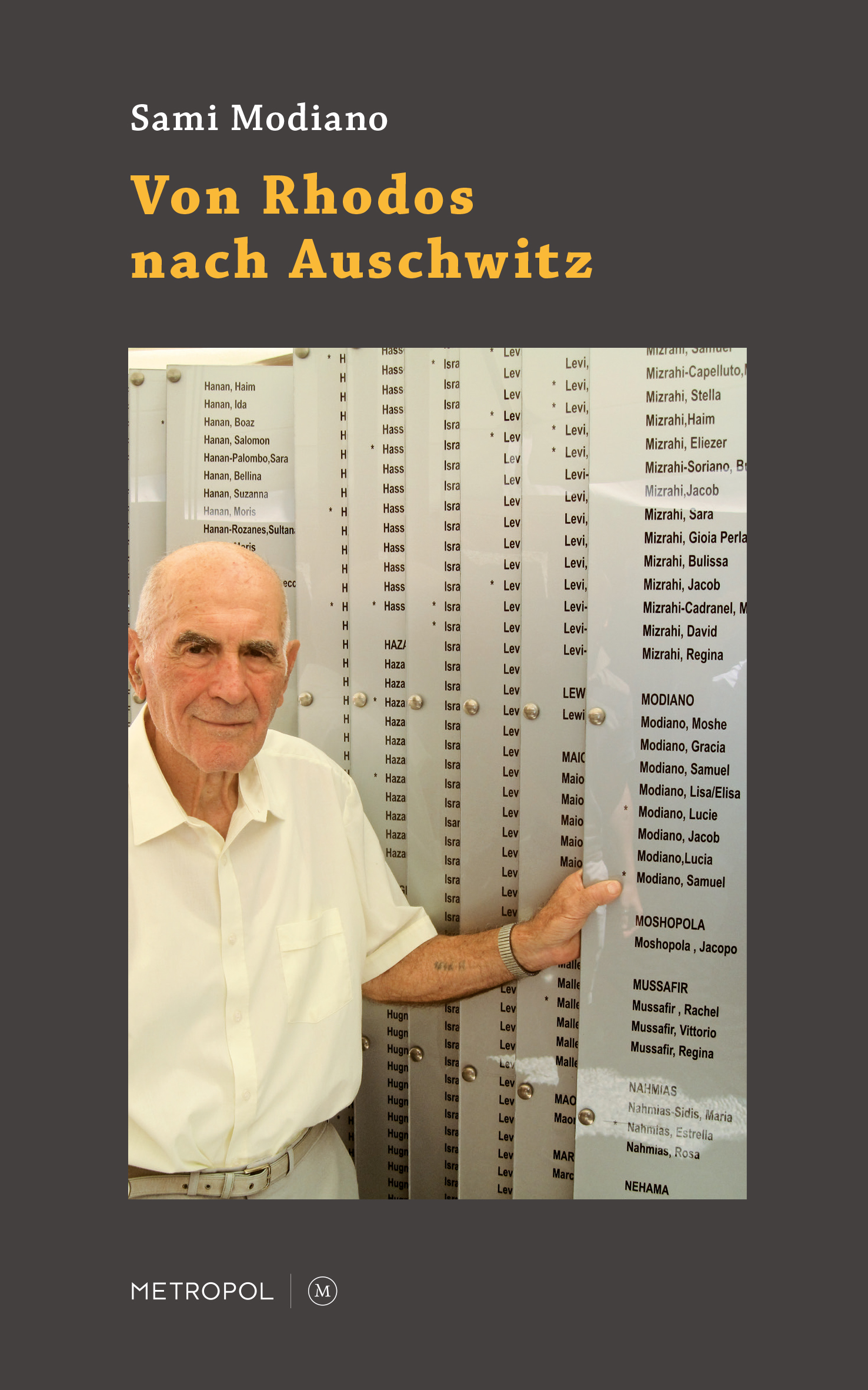 Buchcover - Sami Modiano - Von Rhodos nach Auschwitz