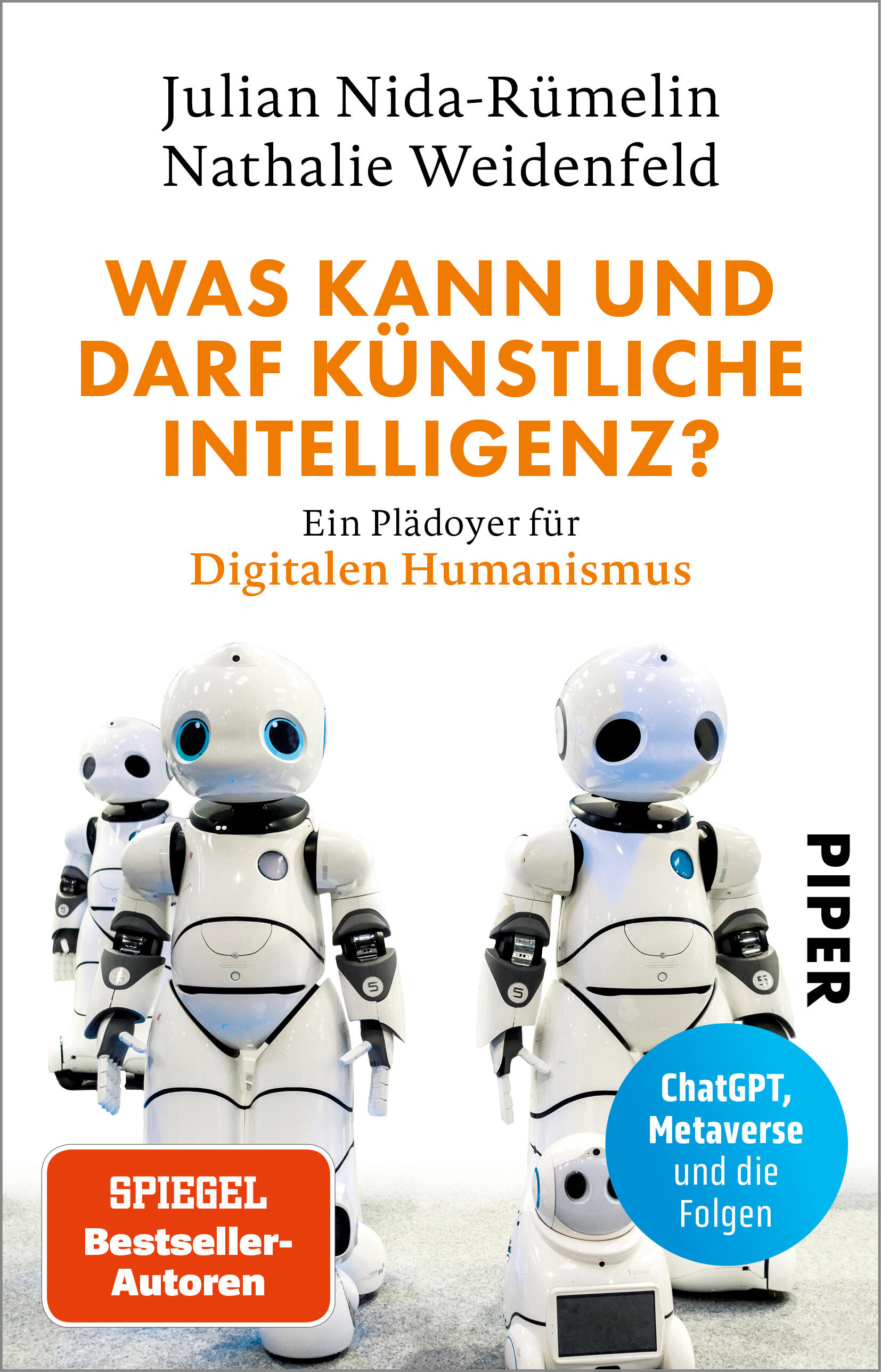 Buchcover - Julian Nida-Rümelin, Nathalie Weidenfeld: Was kann und darf künstliche Intelligenz?