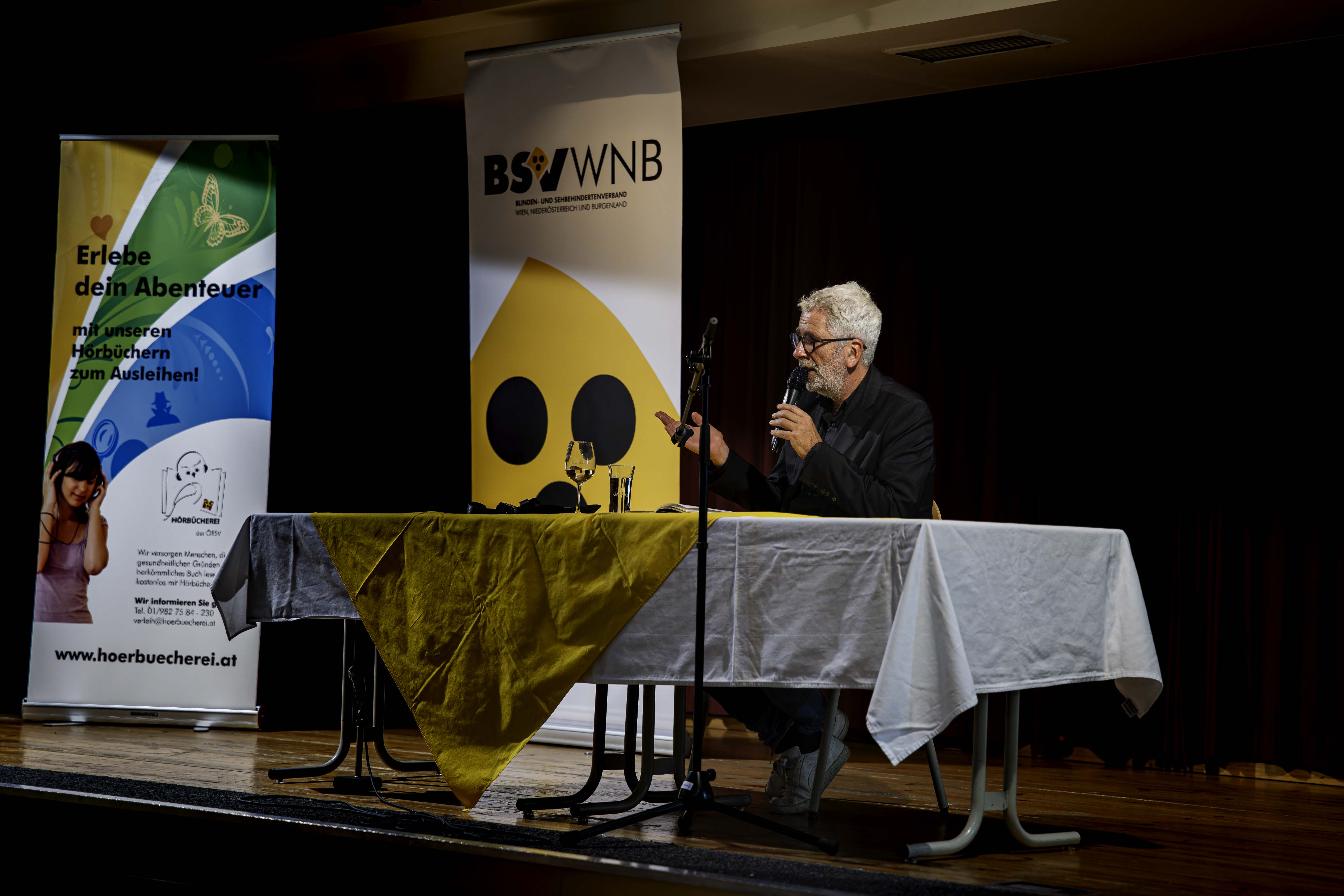 Foto Lesung Dirk Stermann