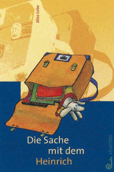 Buchcover - Zeichnung umgefallene Schultasche mit herausrutschenden Büchern