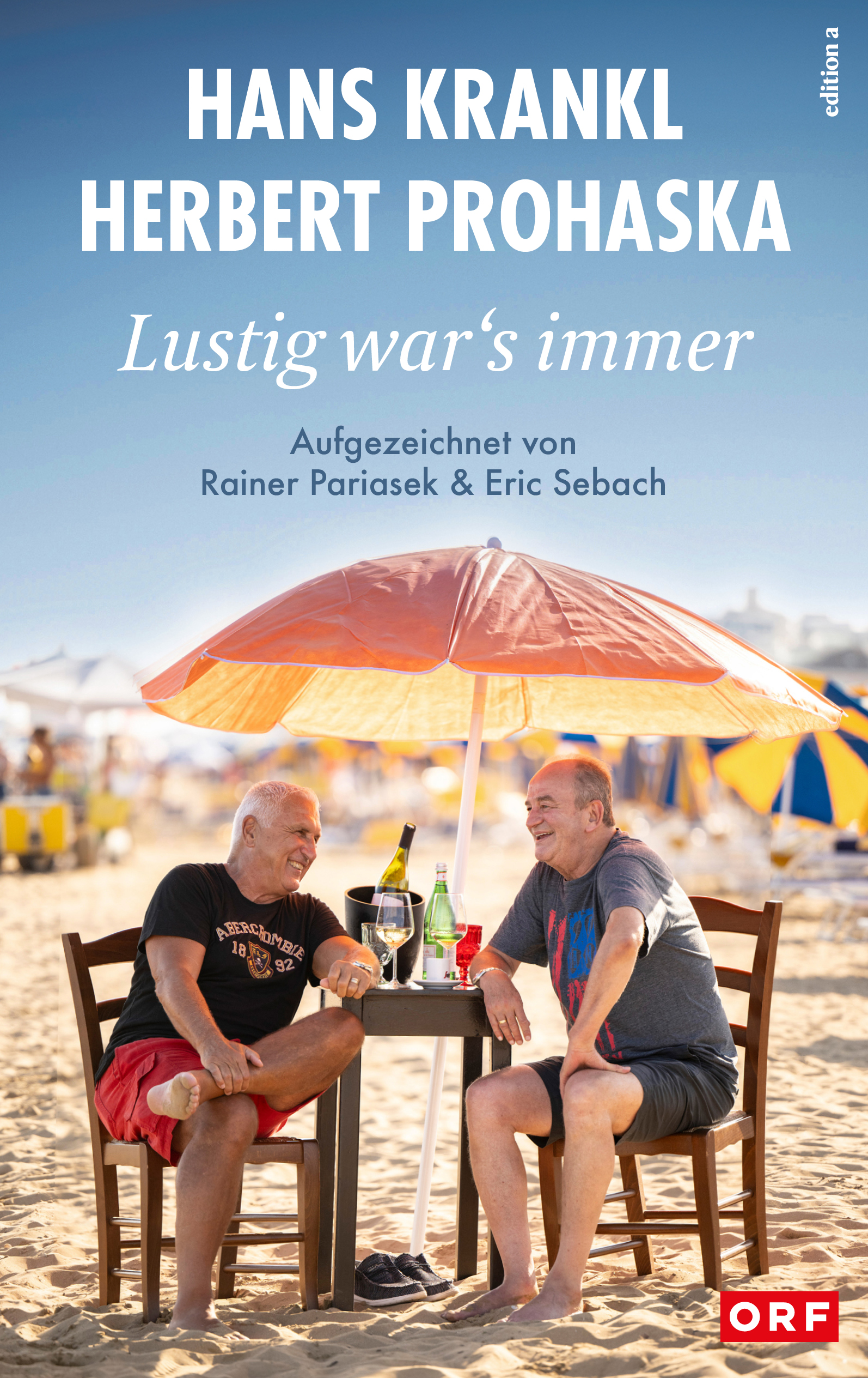 Buchcover - Hans Krankl & Herbert Prohaska - Lustig wars immer