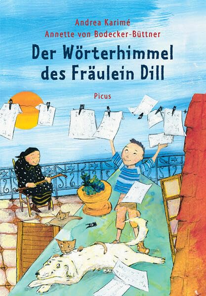 Cover - Andrea Karimé - Der Wörterhimmel des Fräulein Dill