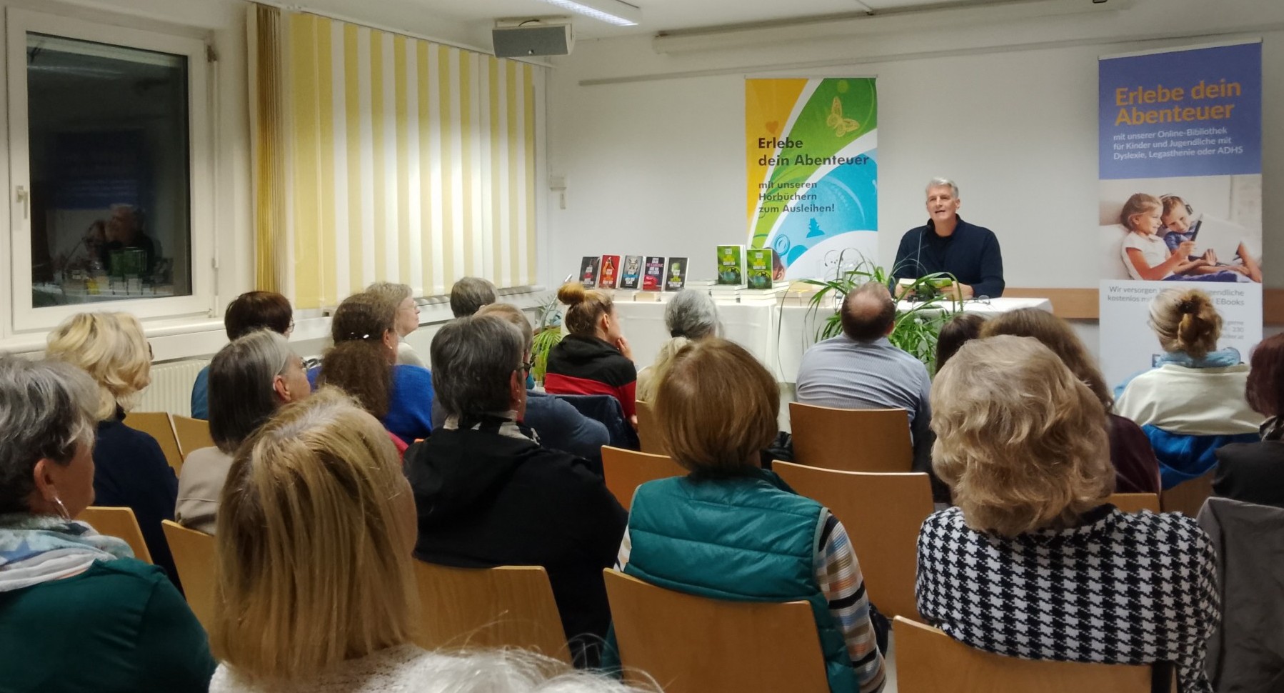 Thomas Raab während der Lesung