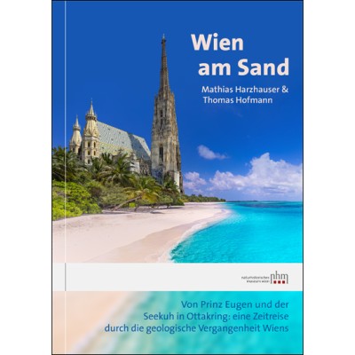 Buchcover - Mathias Harzhauser und Thomas Hofmann - Wien am Sand