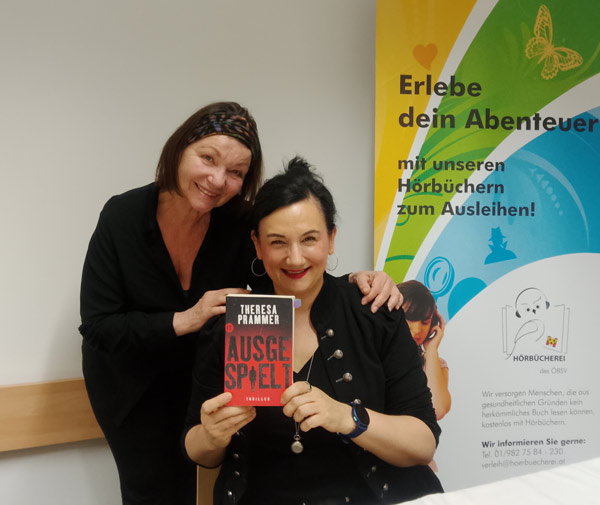 Foto Theresa Prammer mit Sprecherin