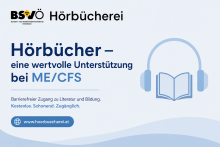 Logo Hörbücher als wertvolle Unterstützung bei ME/CFS