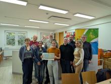 Foto mit Mitarbeitern der Akademie der bildenden Künste Wien